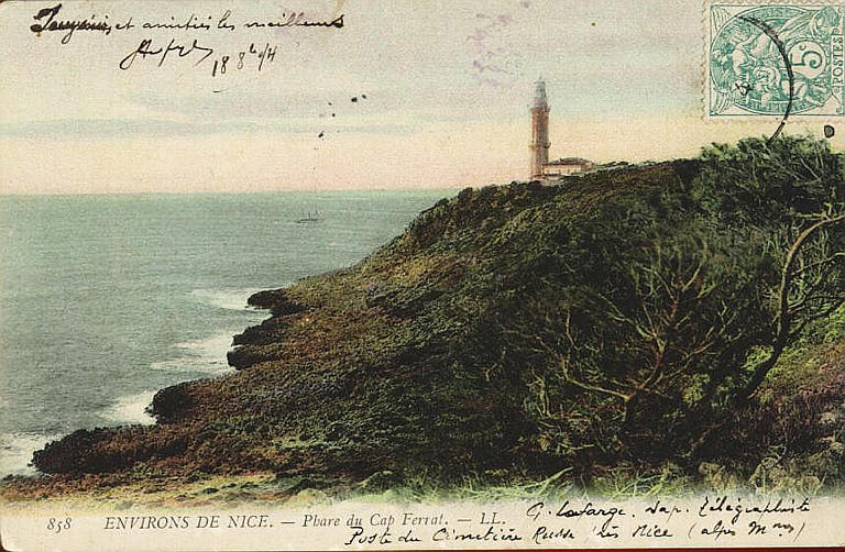 858. ENVIRONS DE NICE - PHARE DU CAP FERRAT