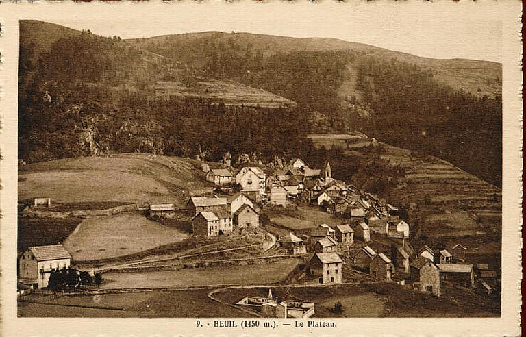 9 BEUIL (1450 m.) - LE PLATEAU
