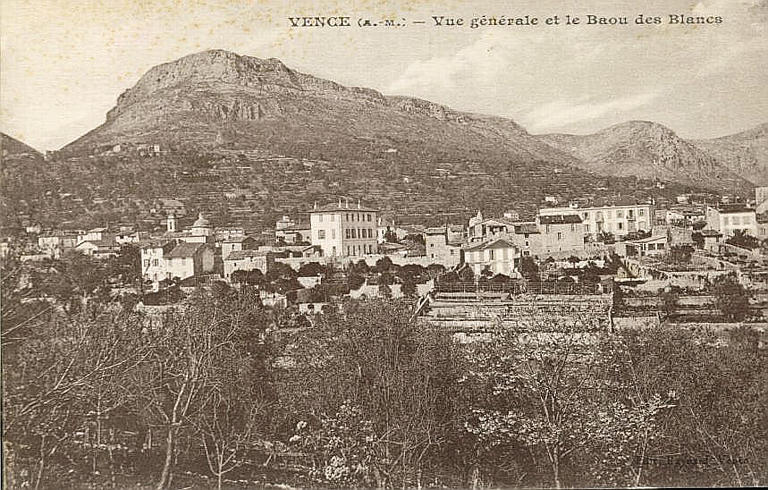 VENCE (A.-M.) - VUE GENERALE ET LE BAOU DES BLANCS
