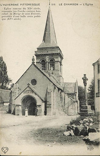 L'AUVERGNE PITTORESQUE - 516 - Le Chambon - l'église