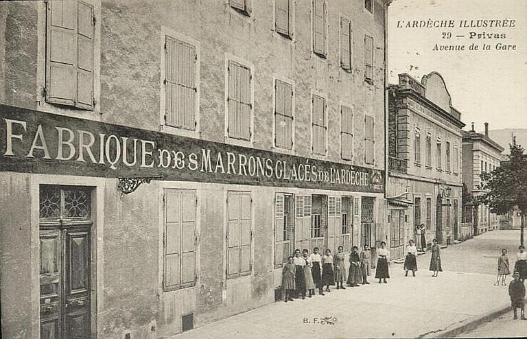 L'ARDECHE ILLUSTREE / 29 PRIVAS / AVENUE DE LA GARE