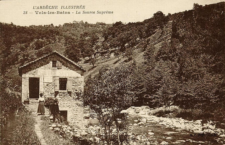 L'ARDECHE ILLUSTREE / 38 - VALS-LES-BAINS - LA SOURCE SUPREME