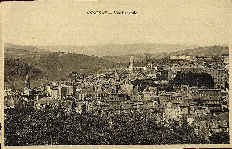 ANNONAY - VUE GENERALE