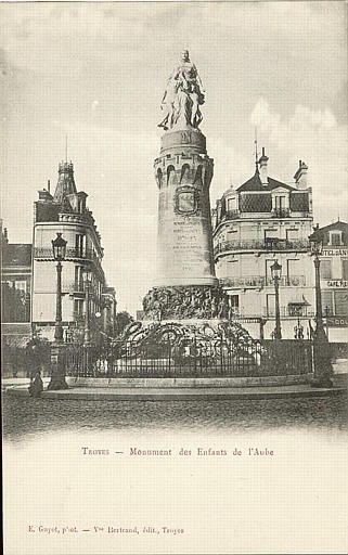 TROYES - Monument des Enfants de l'Aube