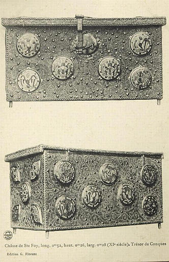 CHASSE DE STE FOY XIE SIECLE - TRESOR DE CONQUES