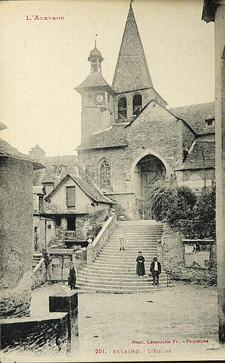 L'AVEYRON - ESTAING - L'EGLISE