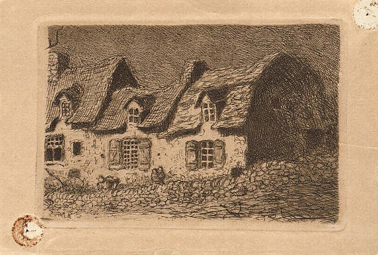 EAU FORTE DE EUGENE VIALA