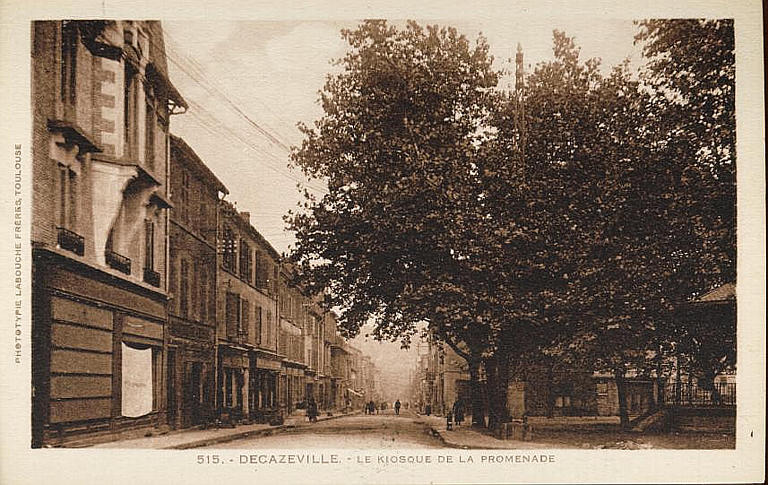 515 - DECAZEVILLE - LE KIOSQUE DE LA PROMENADE