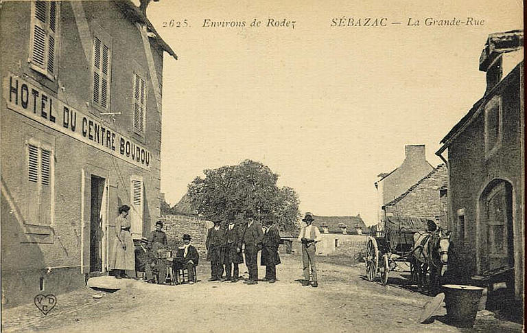 2625 - ENVIRONS DE RODEZ - SEBAZAC - LA GRANDE-RUE