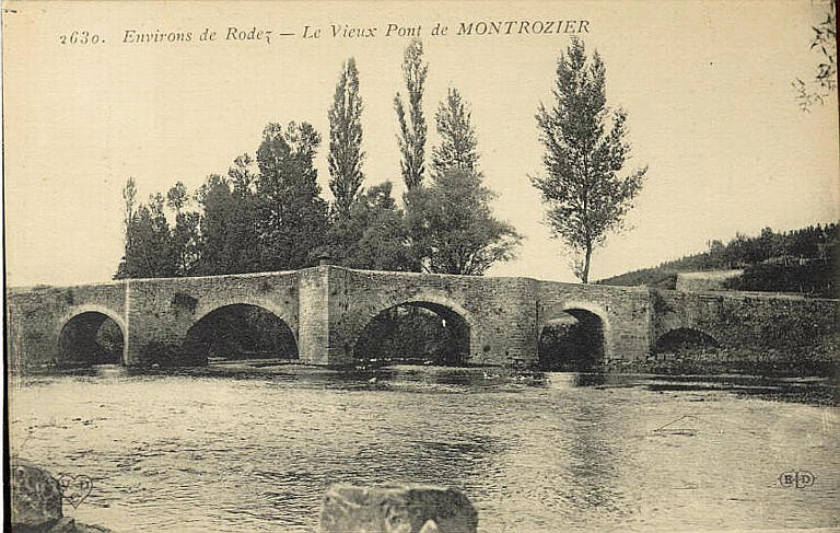 2630. Environs de Rodez - Le Vieux Pont de MONTROZIER