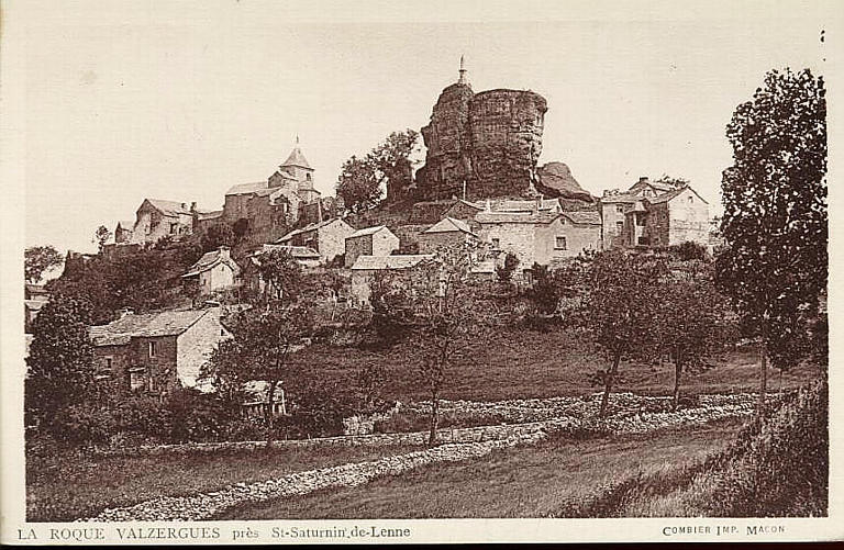 LA ROQUE VALZERGUES près St-Saturnin de-Lenne