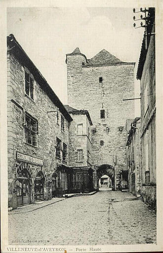 VILLENEUVE-d'AVEYRON - Porte Haute