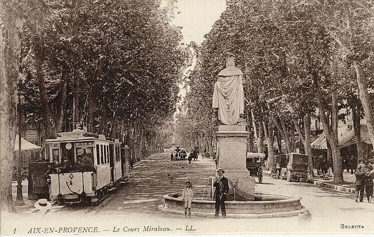1 AIX-EN-PROVENCE - LE COURS MIRABEAU