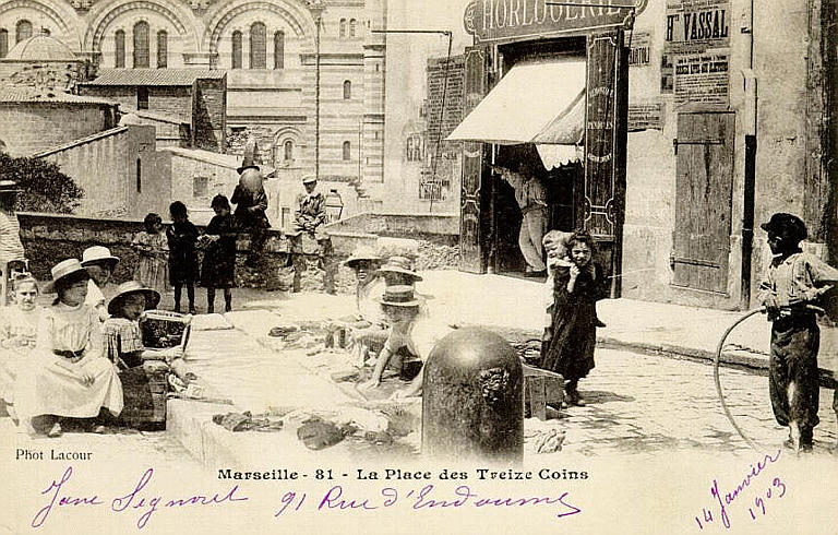 81 MARSEILLE - LA PLACE DES TREIZE COINS