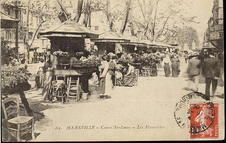 62 MARSEILLE - COURS ST-LOUIS - LES FLEURISTES