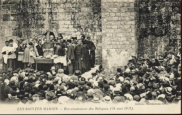 LES SAINTES-MARIES - RECONNAISSANCE DES RELIQUES, (24 MAI 1923)