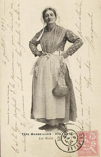 TYPE MARSEILLAIS 373 - UNE POISSONNIERE - LEI BELLO