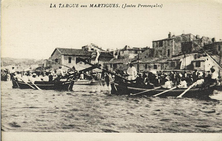 LA TARGUE AUX MARTIGUES - (JOUTES PROVENCALES)