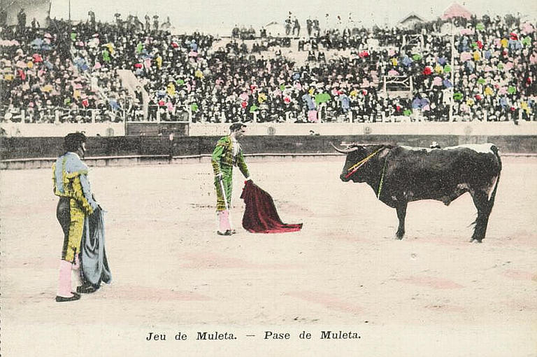 JEU DE MULETA - PASE DE MULETA