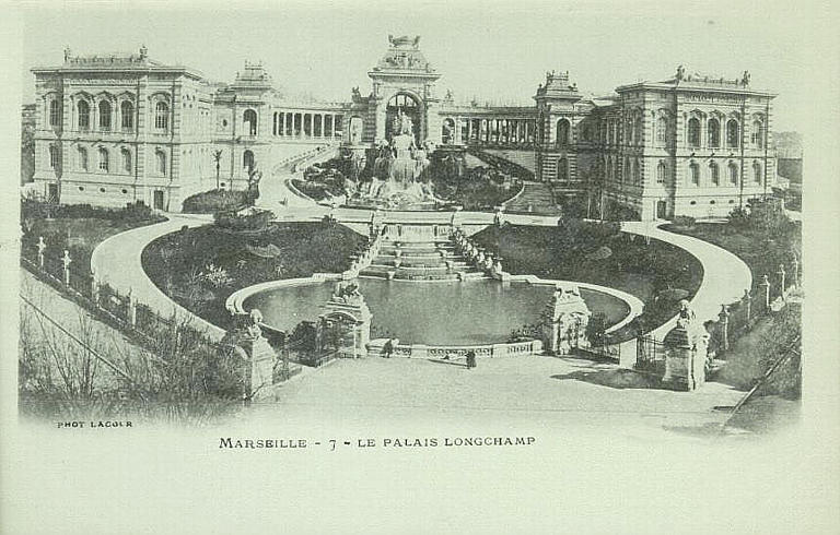 MARSEILLE - 7 - LE PALAIS LONGCHAMP