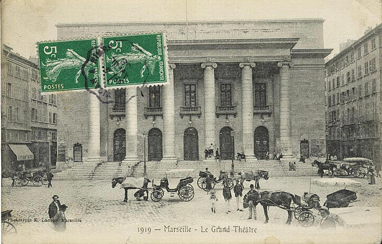 1919 - Marseille - Le Grand Théâtre