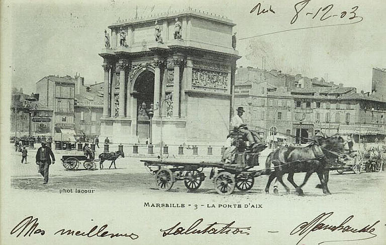 MARSEILLE - 3 - LA PORTE D'AIX