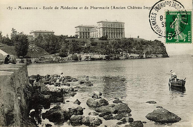 157 - MARSEILLE. - Ecole de Médecine et de Pharmacie (Ancien Château Impérial)