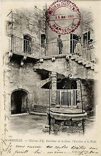165 / MARSEILLE. - Château d'If. / Intérieur, l'Escalier et le Puits