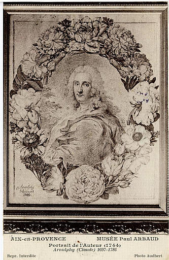 AIX-en-PROVENCE / MUSEE Paul ARBAUD / Portrait de l'Auteur (1744) / Arnulphy (Claude) 1697-1786