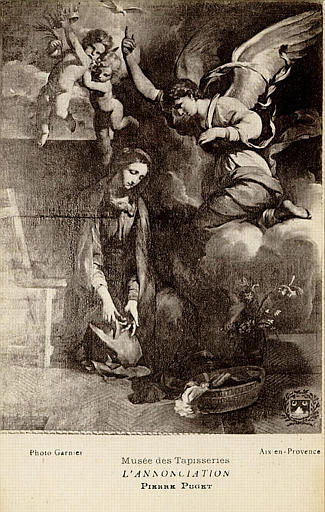 Aix-en-Provence / Musée des Tapisseries / L'ANNONCIATION / Pierre Puget