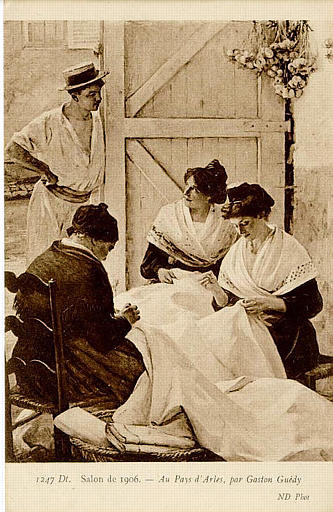 1257 Salon de 1906. - Au Pays d'Arles, par Gaston Guédy