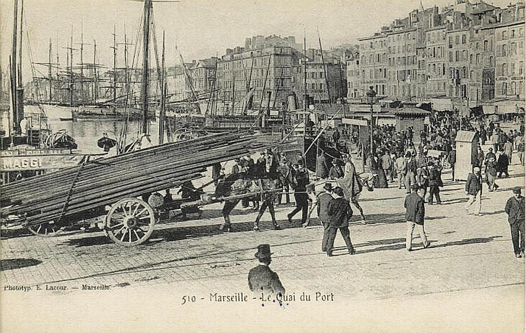 510 MARSEILLE - LE QUAI DU PORT