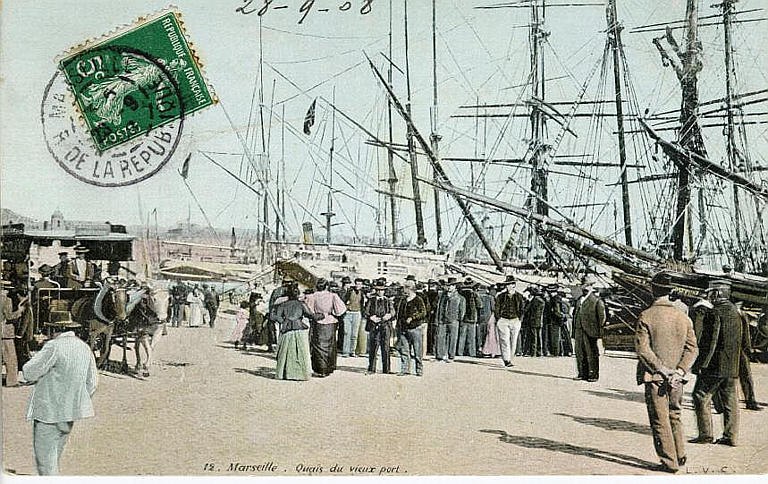 12 MARSEILLE - QUAIS DU VIEUX PORT