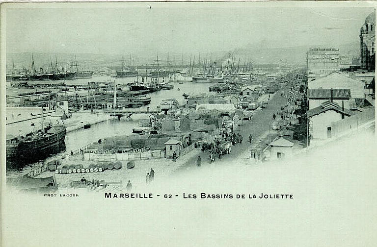 MARSEILLE 62 - LES BASSINS DE LA JOLIETTE
