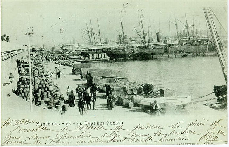 MARSEILLE 85 - LE QUAI DES FORGES