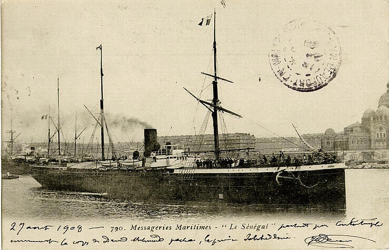 790 MESSAGERIES MARITIMES - 'LE SENEGAL'