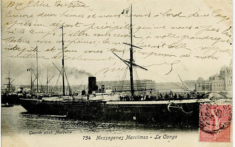 754 MESSAGERIES MARITIMES - LE CONGO