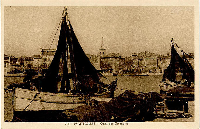 213 MARTIGUES - QUAI DES GIRONDINS