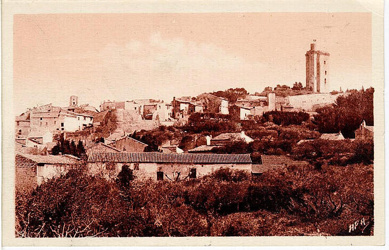 Les bouches-du-Rhône illustrées / 1. BARBENTANE. Vue générale