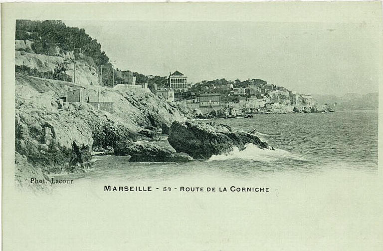 MARSEILLE 59 (ou 69 ?) ROUTE DE LA CORNICHE
