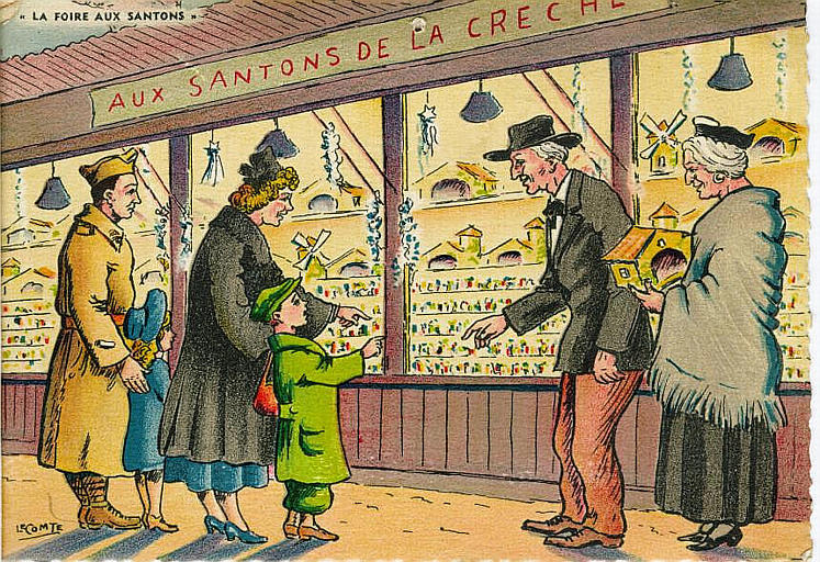 'LA FOIRE AUX SANTONS' / SCENES MARSEILLAISES