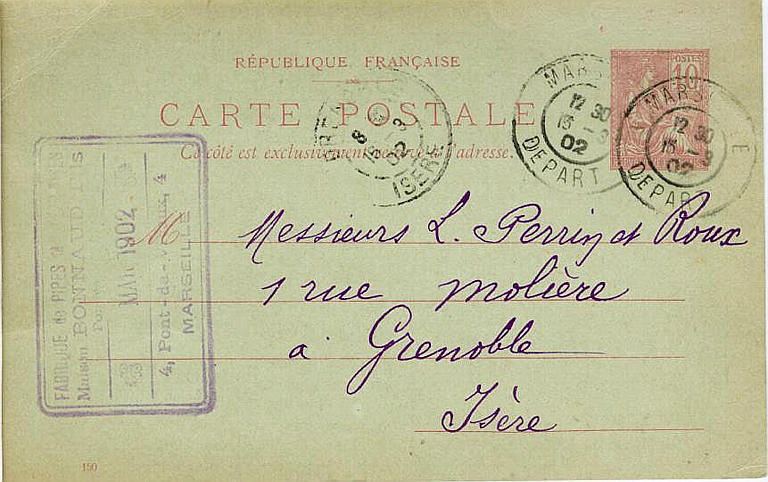 FABRIQUE DE PIPES (illisible) / Maison Bonnaud Fils