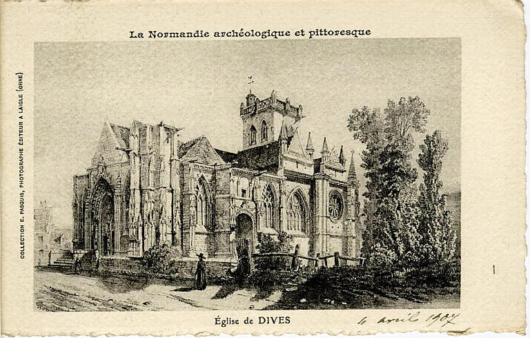 LA NORMANDIE ARCHEOLOGIQUE ET PITTORESQUE - EGLISE DE DIVES