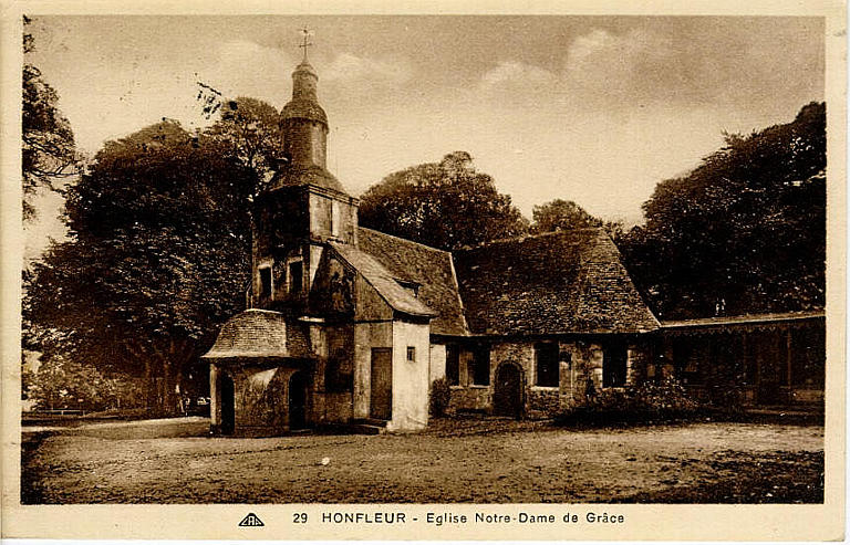 29 HONFLEUR - EGLISE NOTRE-DAME DE GRACE