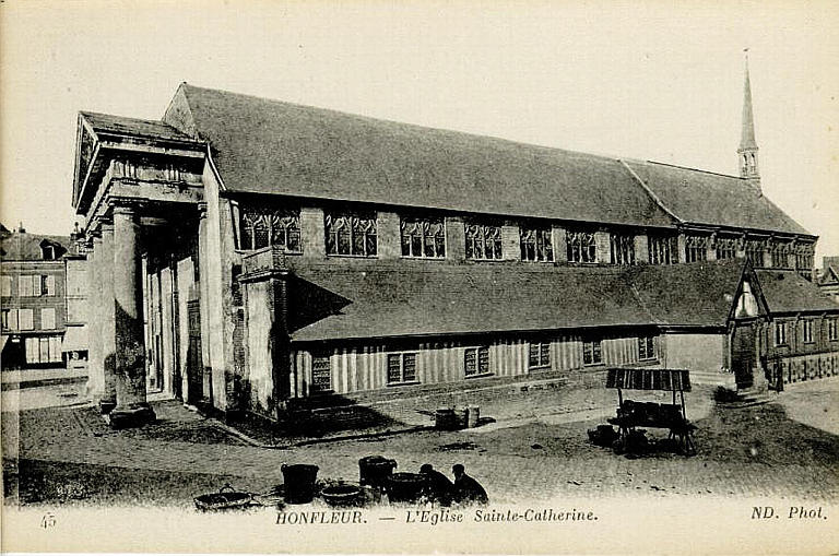 45 HONFLEUR - L'EGLISE SAINTE-CATHERINE