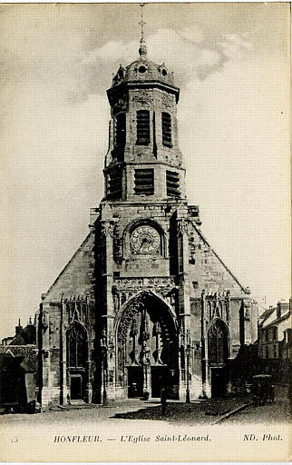 HONFLEUR - L'EGLISE SAINT-LEONARD
