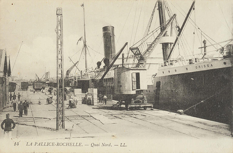 14 LA PALLICE-ROCHELLE - QUAI NORD