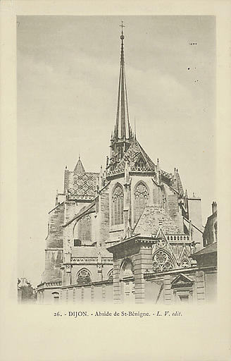 26. - DIJON - ABSIDE DE ST-BENIGNE