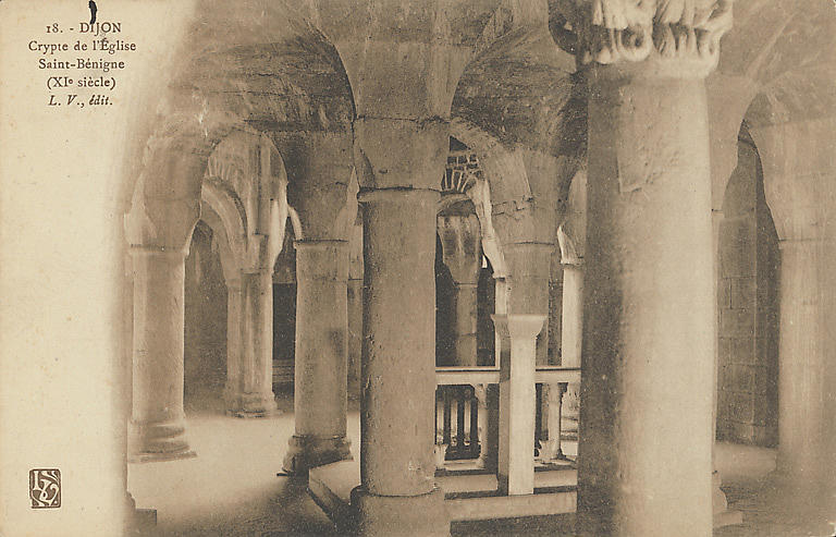 18. - DIJON - CRYPTE DE L'EGLISE SAINT-BENIGNE (XIE SIECLE)