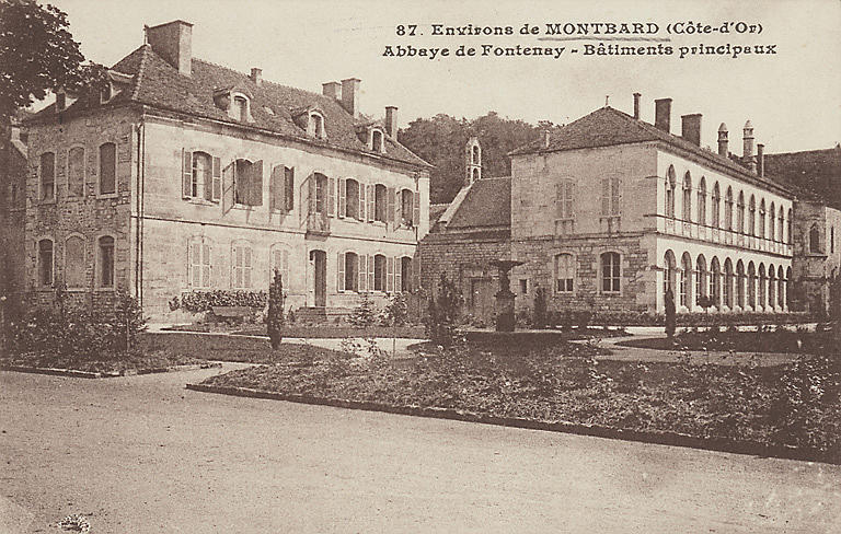 87. ENVIRONS DE MONTBARD (COTE-D'OR) - ABBAYE DE FONTENAY - BATIMENTS PRINCIPAUX